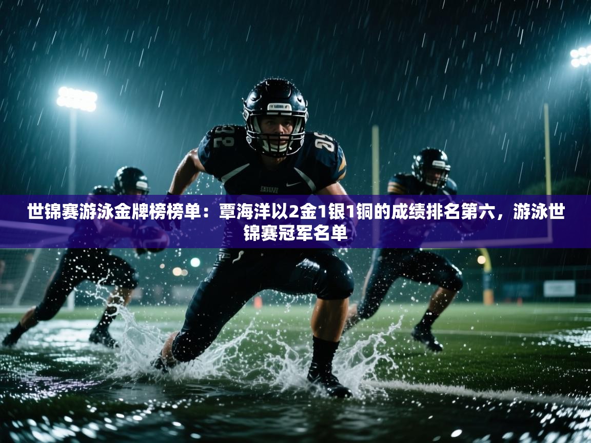 开云体育新人指引-世锦赛游泳金牌榜榜单:覃海洋以2金1银1铜的成绩排名第六,游泳世锦赛冠军名单 第3张