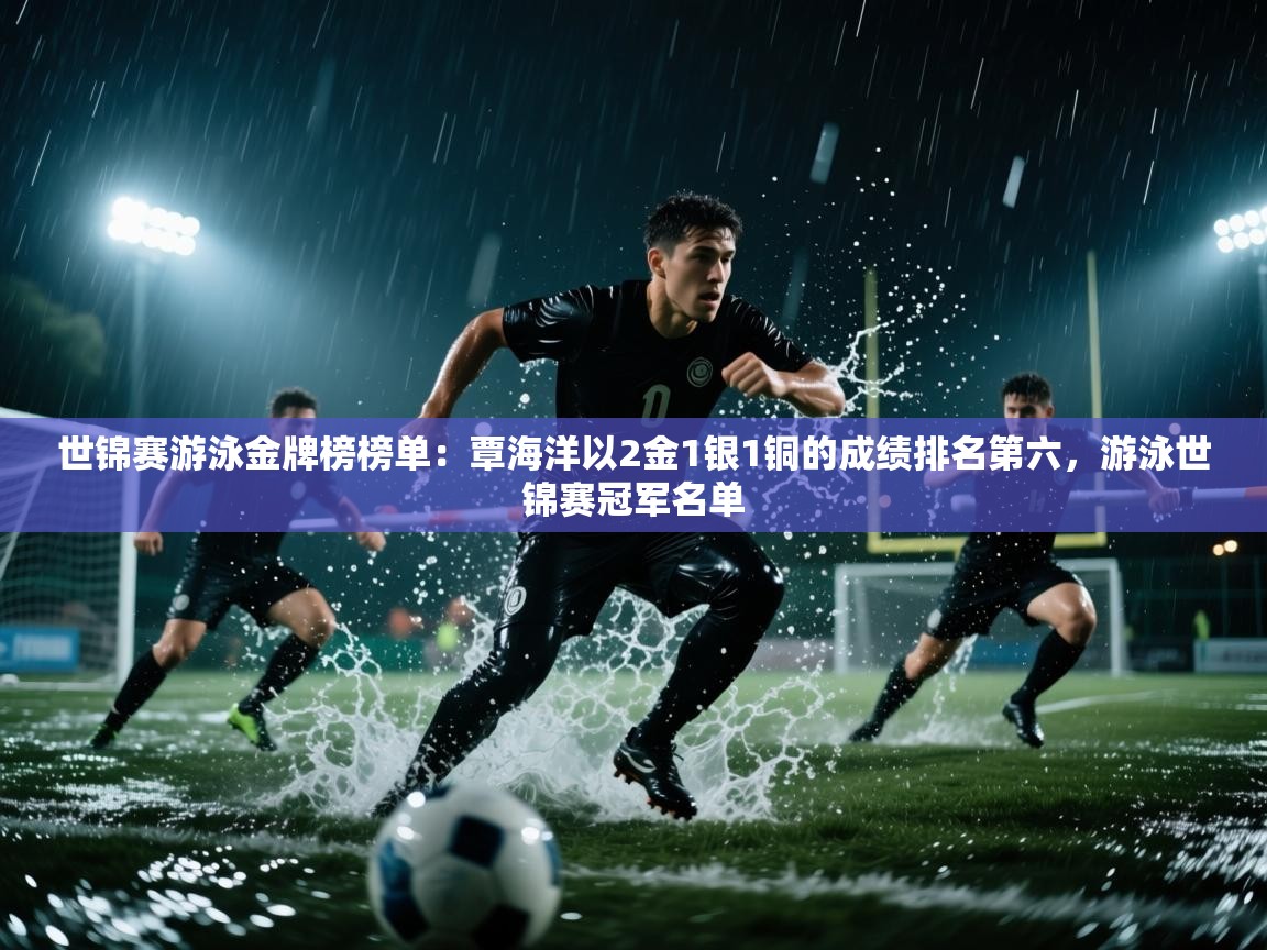 开云体育新人指引-世锦赛游泳金牌榜榜单:覃海洋以2金1银1铜的成绩排名第六,游泳世锦赛冠军名单 第4张